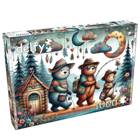 Delfy Puzzle - Boho Expedition 1000pc