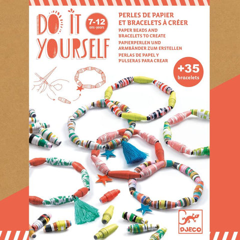 Do It Yourself  - Paper Beads Pop and Colourful Bracelets
