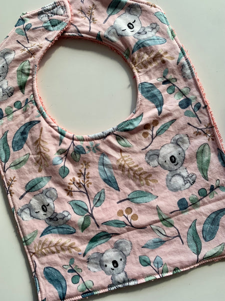 Handmade Baby Towelling Bibs - Sold Individually