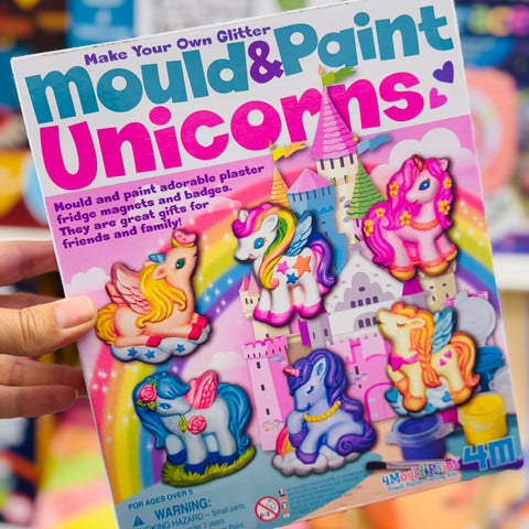 3D Mould & Paint Kit-  Unicorn