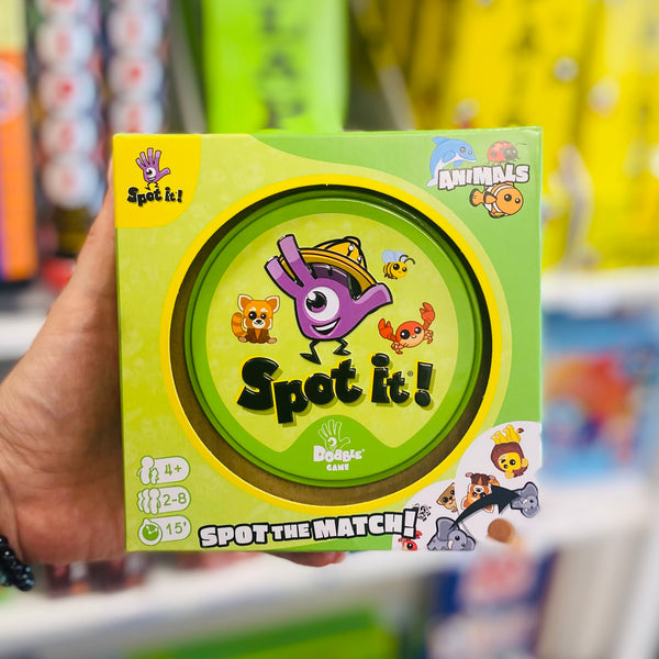 Spot It! Kids Animal Card Game