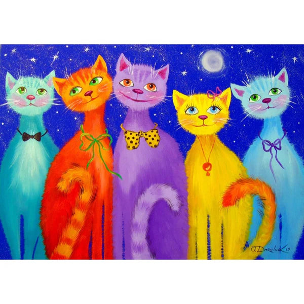 Enjoy Puzzle - Smiling Cats 1000pc