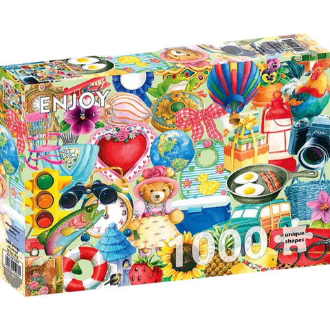 Enjoy Puzzle - Miscellaneous Medley 1000pc