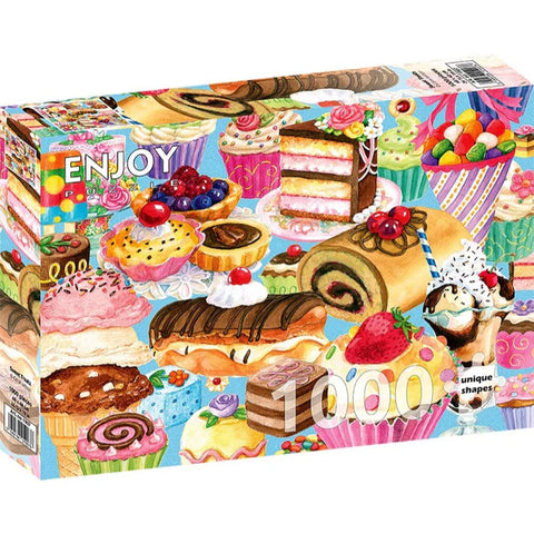 Enjoy Puzzle - Sweet Treats 1000pc