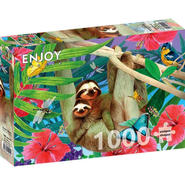 Enjoy Puzzle - Sweet Sloths 1000pc