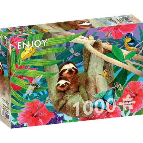 Enjoy Puzzle - Sweet Sloths 1000pc