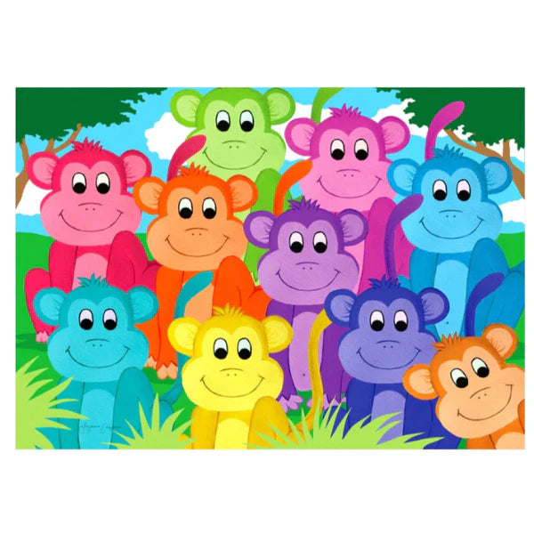 Enjoy Puzzle - Rainbow Monkeys 1000pc