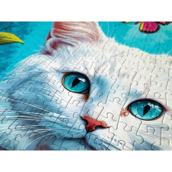 Enjoy Puzzle - White Cat 1000pc