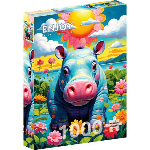 Enjoy Puzzle - Sunny Hippo 1000pc