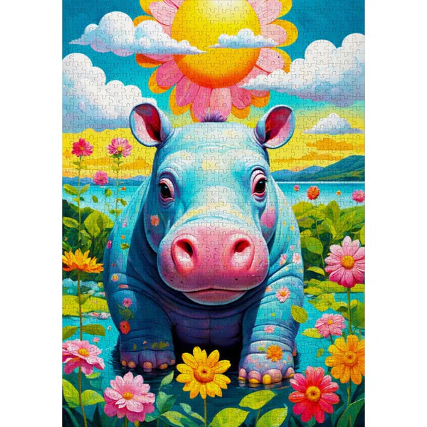 Enjoy Puzzle - Sunny Hippo 1000pc