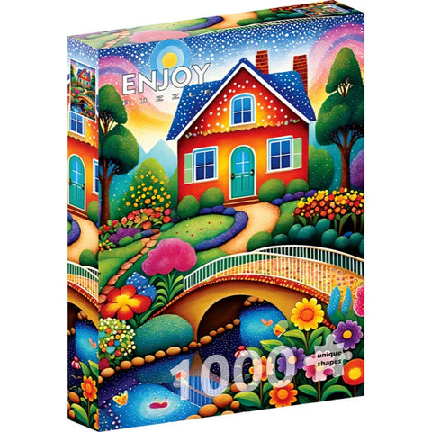 Enjoy Puzzle - House of Colours 1000pc