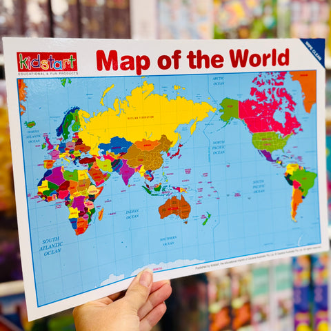 World Map Deskmat