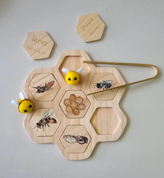 Sensory Play Kit - Bee Hive Puzzle