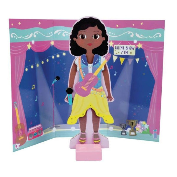 Wooden Magnetic Dress-up Doll – Zoey