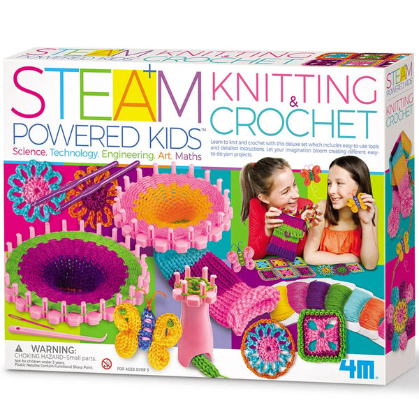 Knitting & Crochet Kit - STEAM Powered Kids