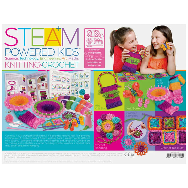 Knitting & Crochet Kit - STEAM Powered Kids