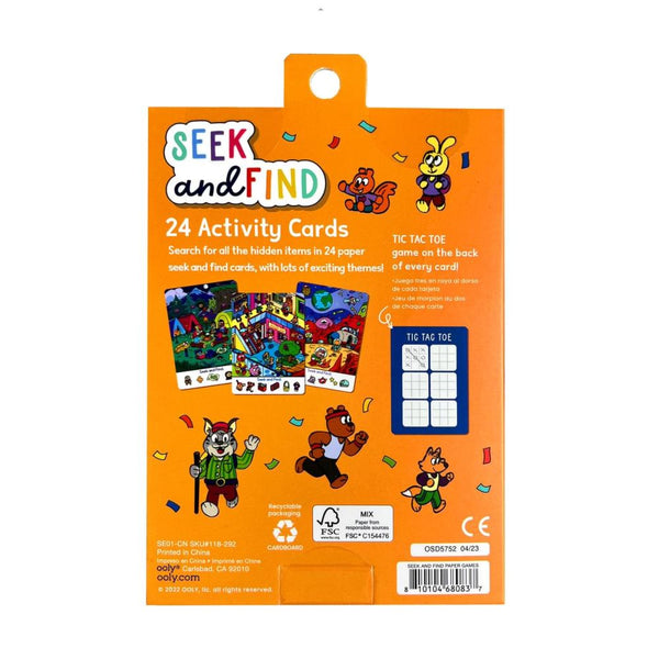 Ooly Activity Cards  -  Seek & Find