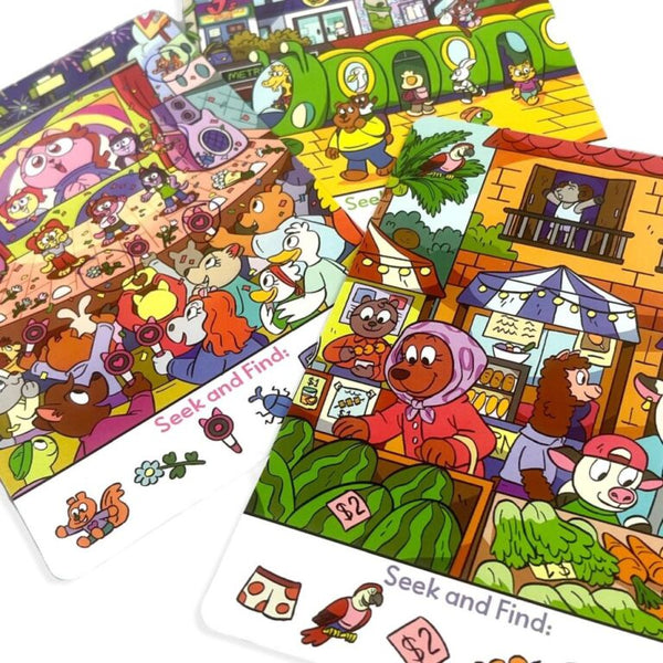 Ooly Activity Cards  -  Seek & Find