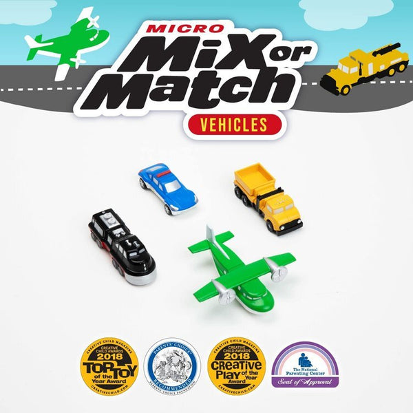 Micro Mix or Match - Vehicles Orange