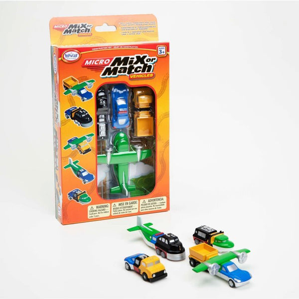 Micro Mix or Match - Vehicles Orange