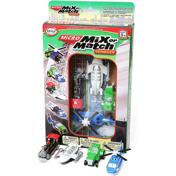 Micro Mix or Match - Vehicles Green