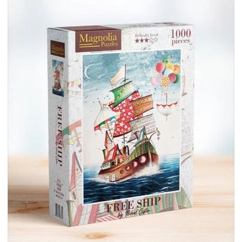 Magnolia Free Ship Nihal Cifter Special edition 1000pc puzzle