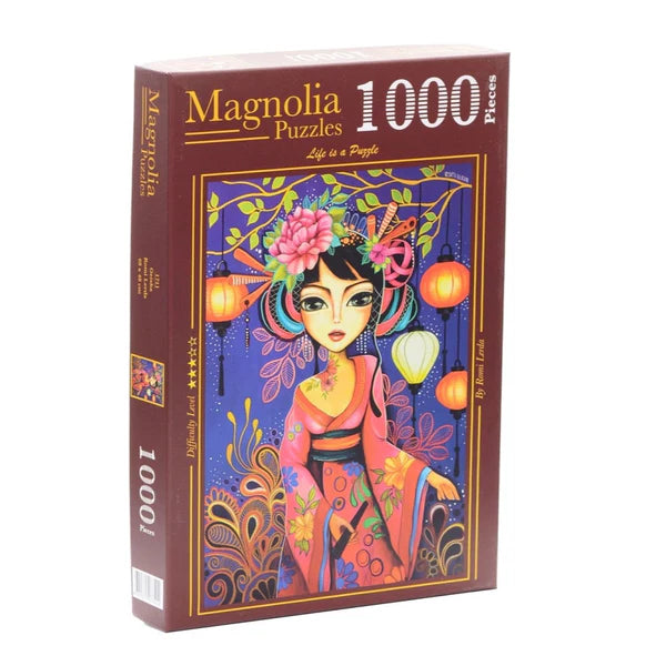 Magnolia Geisha Romi Lerda Special Edition 1000pc puzzle