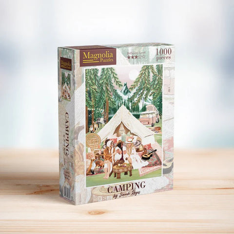 Magnolia Camping Sarah Reyes Special Edition 1000pc Puzzle