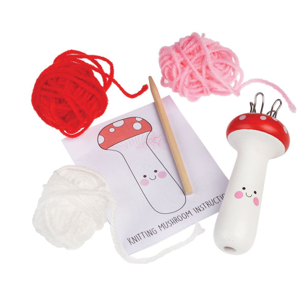 Rex London Knitting Mushroom Kit