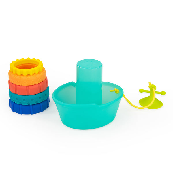 Stackin' Ship Tub Toy