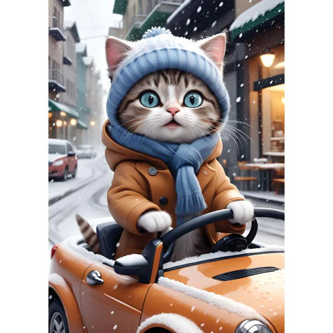 Yazz Puzzle - The Driver Kitty 1000pc