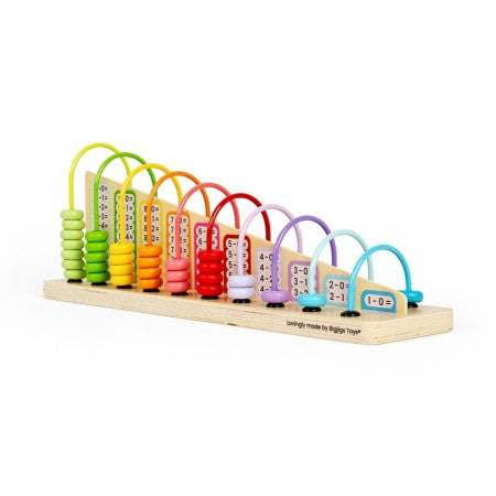 Bigjigs Toys - Rainbow Counting Abacus