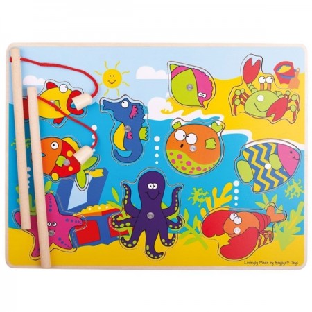 Bigjigs Toys - Magnetic Fishing Fun Puzzle