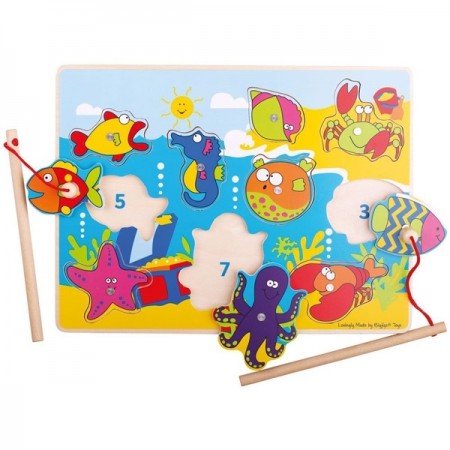 Bigjigs Toys - Magnetic Fishing Fun Puzzle