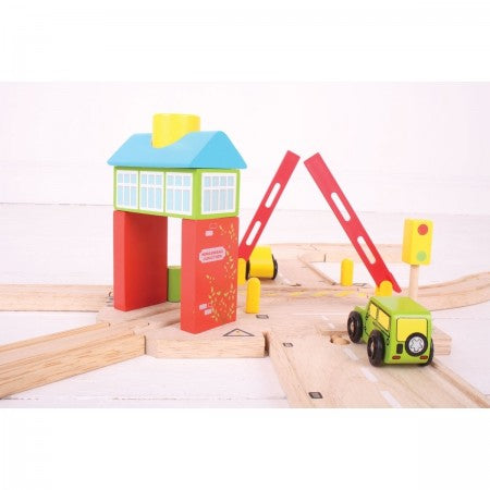 Bigjigs Toys- Wooden Signal Box