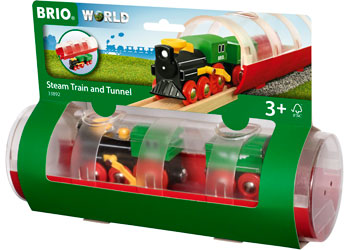 Brio - Steam Train and Tunnel 33892 - 3pc