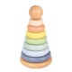 Bigjigs Toys- Wooden Stacking Ring Tower