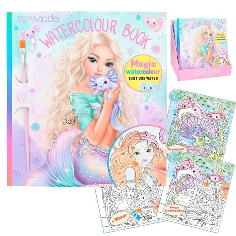 Top Model Watercolour Book