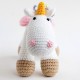 Rainbow Unicorn -  Cotton Crochet Plush Toy