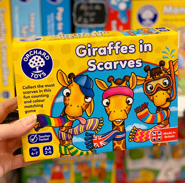 Orchard Toys - Giraffes in Scarves