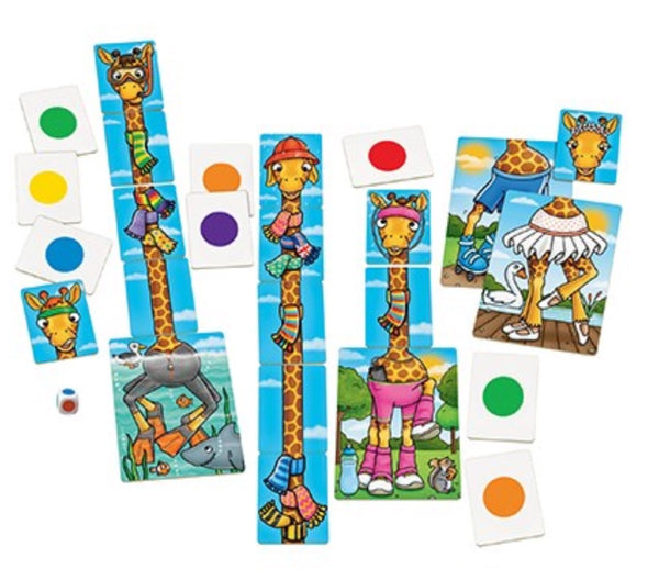 Orchard Toys - Giraffes in Scarves