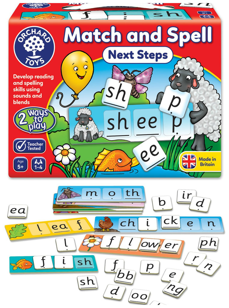 Orchard Toys - Match and Spell Next Steps