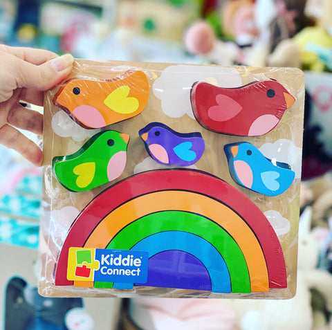 Bird and Rainbow Puzzle