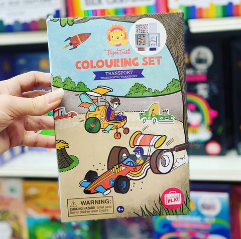 Colouring Set - Transport
