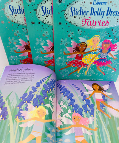 Usborne Sticker Dolly Dressing Fairy Book