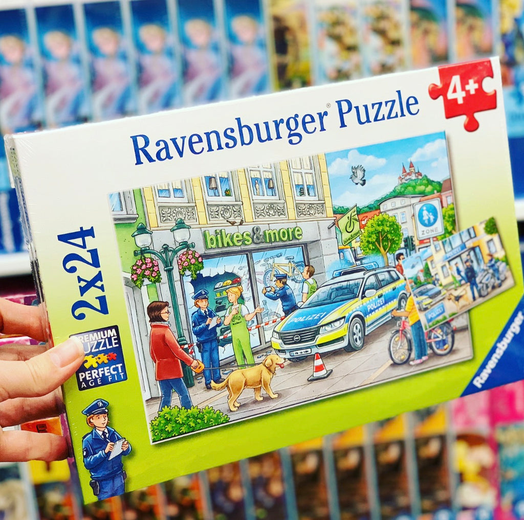 Police at Work! 2x24pc Puzzle