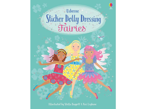 Usborne Sticker Dolly Dressing Fairy Book